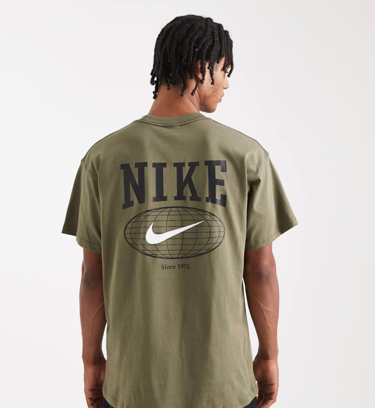 Nike Sportswear T-Shirt – Olive Globe Rival Sport