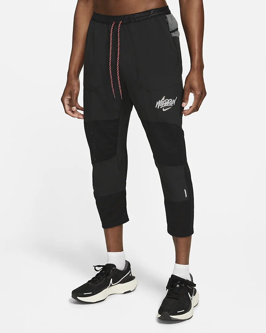Nike Dri-FIT ADV Run Division Pants Pants Running Fitness Pants Quick-Drying Training Sports Loose Trouser Leg Zipper Woven Pants 1389660-001
