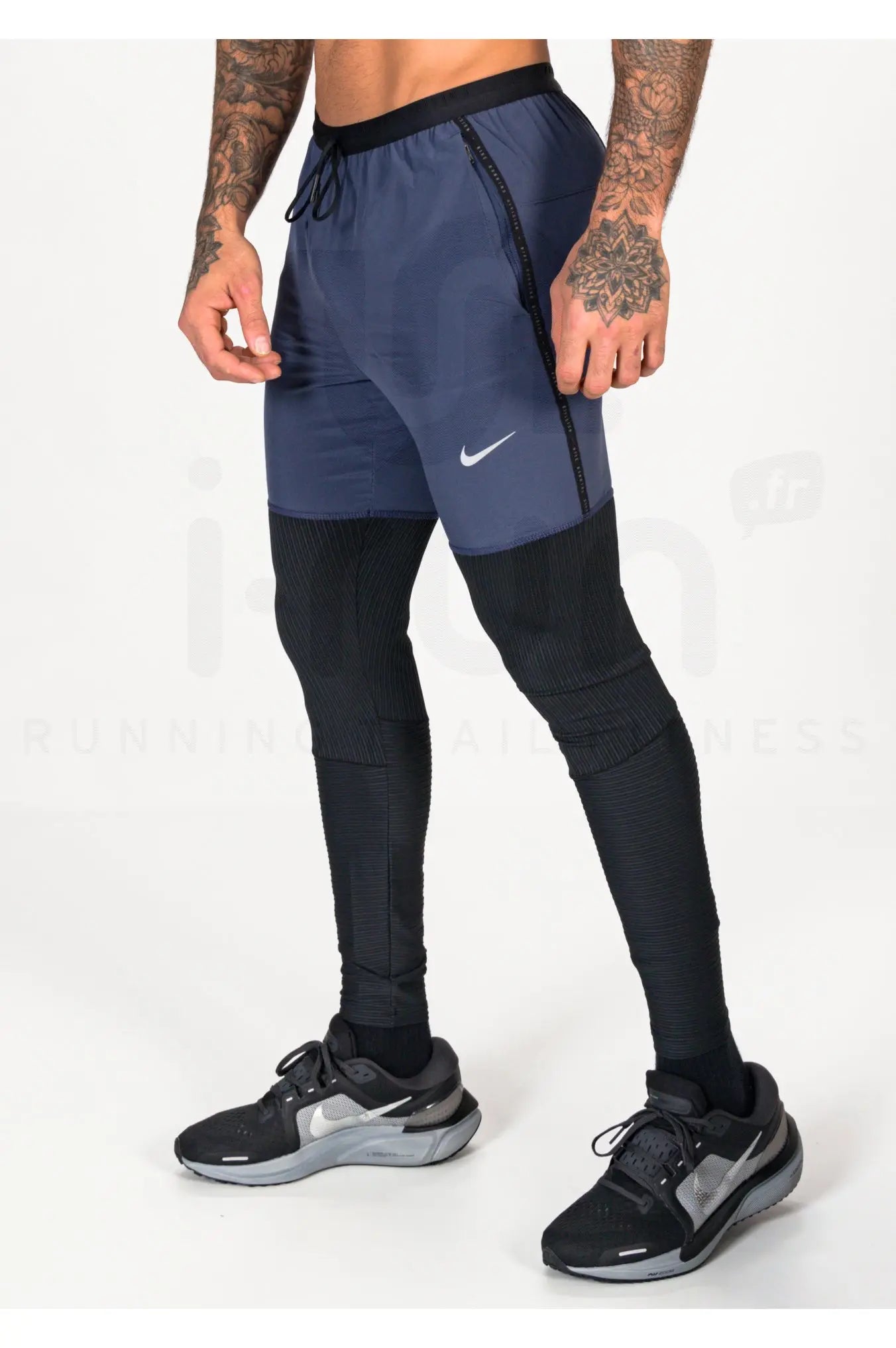 Nike Phenom Elite Knit Hybrid Sports Pants Outdoor Running Breathable Quick-Drying Fitness Training Woven Pants 1389660-011