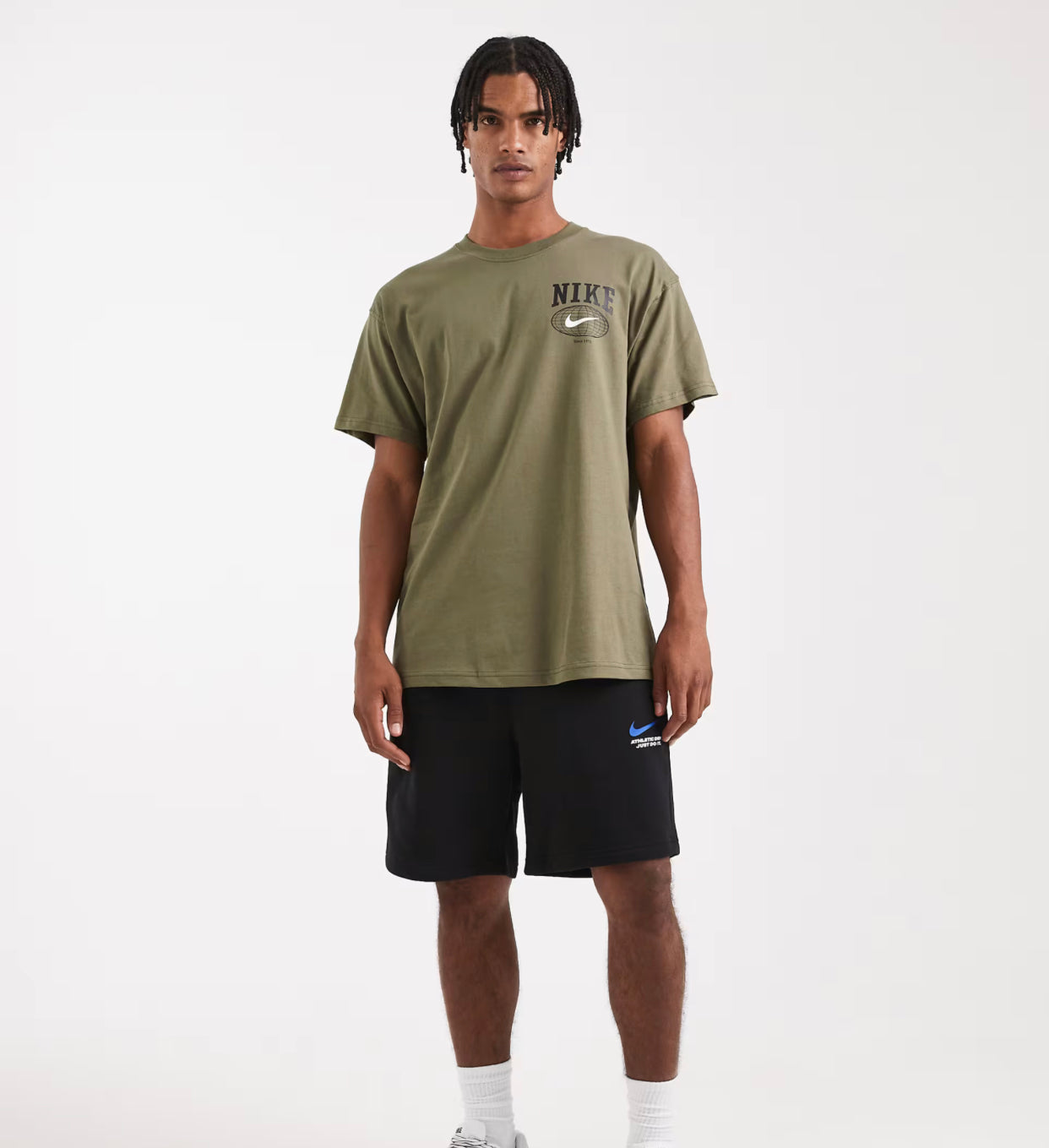 Nike Sportswear T-Shirt – Olive Globe Rival Sport