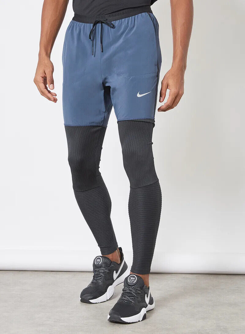 Nike Phenom Elite Knit Hybrid Sports Pants Outdoor Running Breathable Quick-Drying Fitness Training Woven Pants 1389660-011