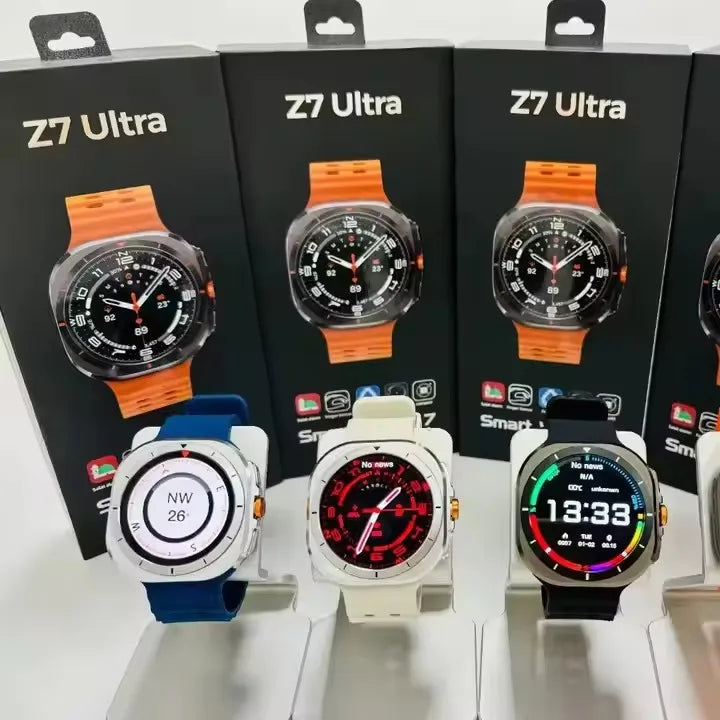 2024 Z7 Ultra Dial Call Smart Watch Men Full Touch Dial Call Fitness Tracker IP67 Waterproof 4G ROM Smartwatch for Women
