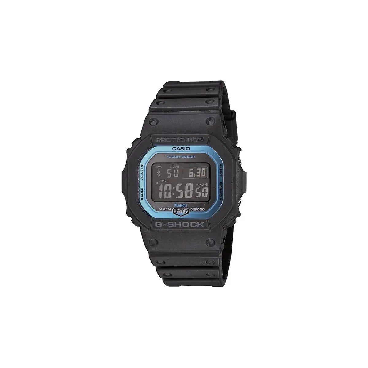 Casio Funk, Solar Watch GW-B5600-2ER (L X W X H) 13.4x42.8x48.9mm Black, Blue Case Mat (9409109487)