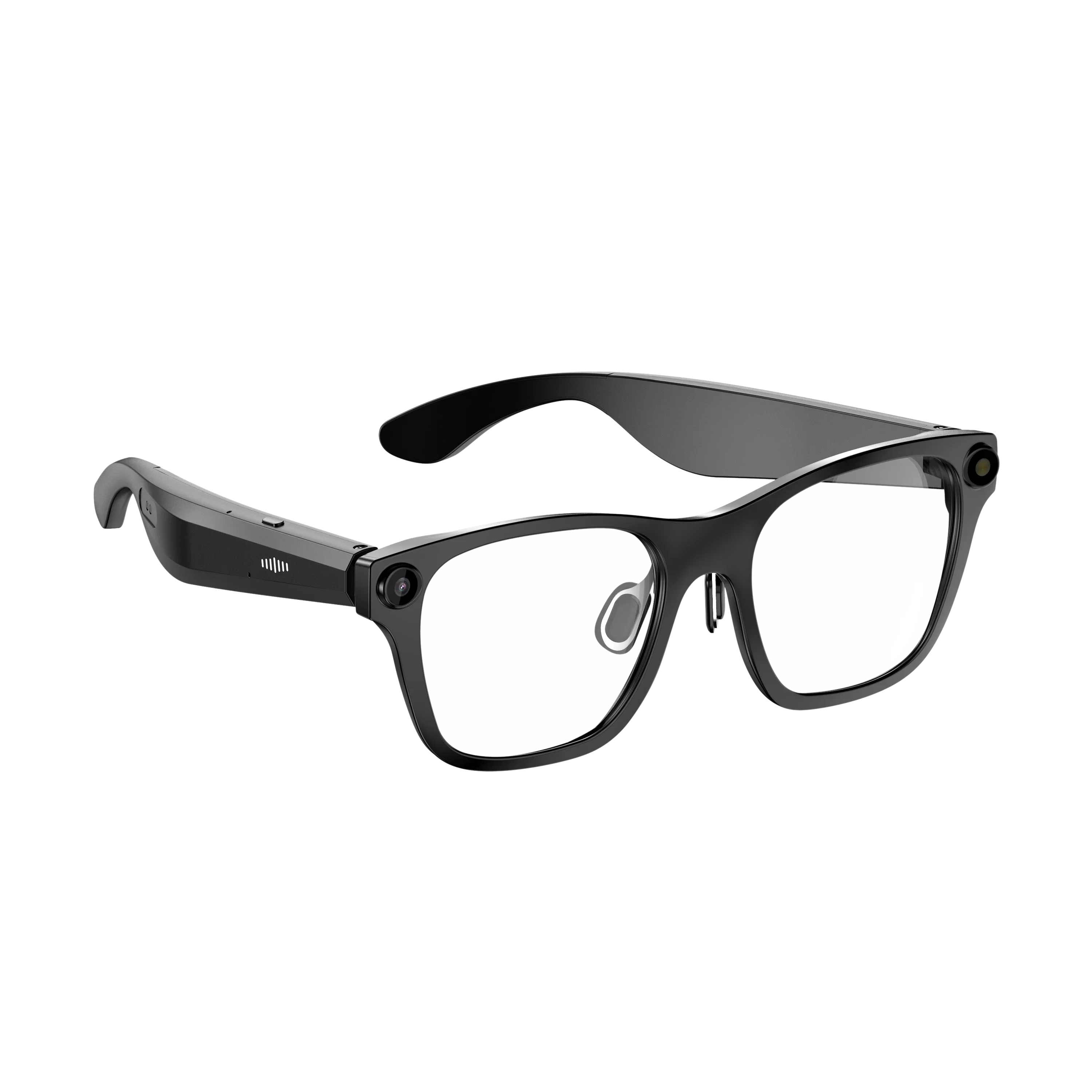 AI Smart Glasses With 5MP Camera Translation Voice Control WIFI Transmission Bluetooth Call Music Playback Intelligent Glasses