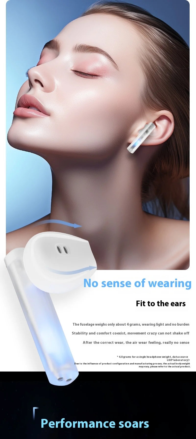 Glowing Gaming Bluetooth Earphones High Quality Sound Long Battery Life True Wireless Earbuds For Sports And Fitness