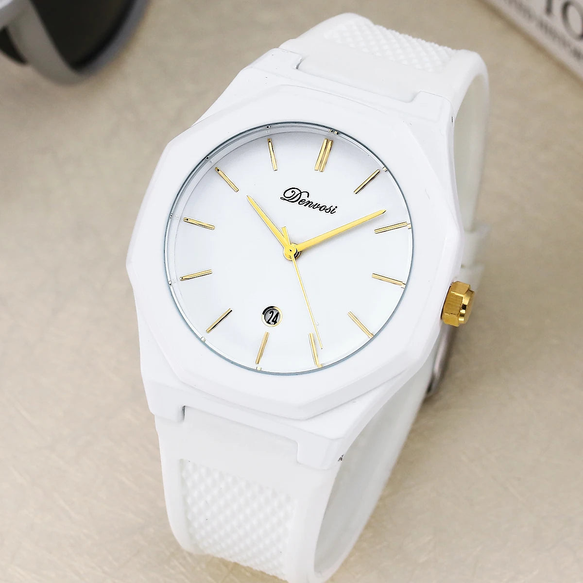 Simple leisure sports men's quartz watch Waterproof casual wristwatch for men