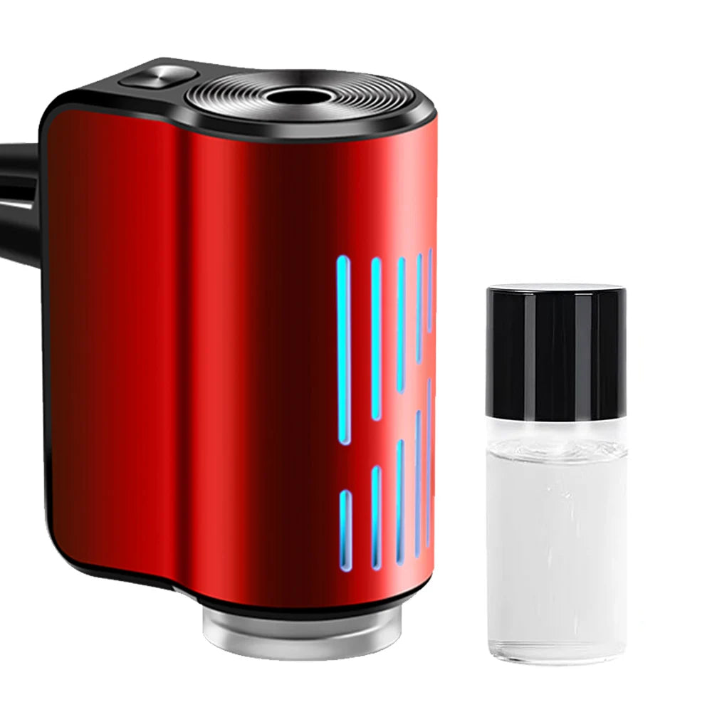 Car Air Freshener Diffuser, Smart Car Air Freshener with 3 Adjustable Light Modes, Rechargeable Aromatizante Para Carro Essentia