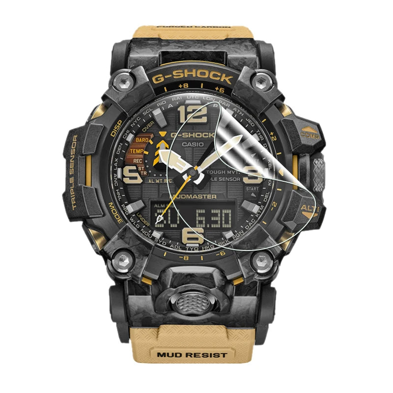 For Casio GWG-2000 Smart Watch HD Clear / Matte / Anti Blue Light Soft TPU Hydrogel Film Screen Protector -Not Tempered Glass