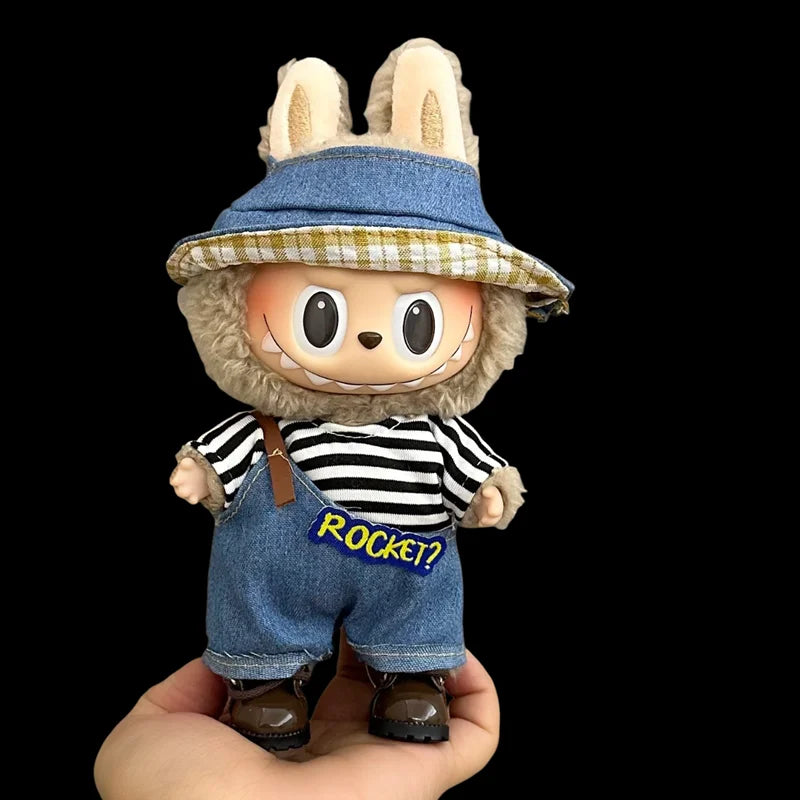 For Labubu Clothing Skirt Accessories V1 V2 V3 Doll Pendant Cute Personality Fashion Birthday Gift Children's Toys