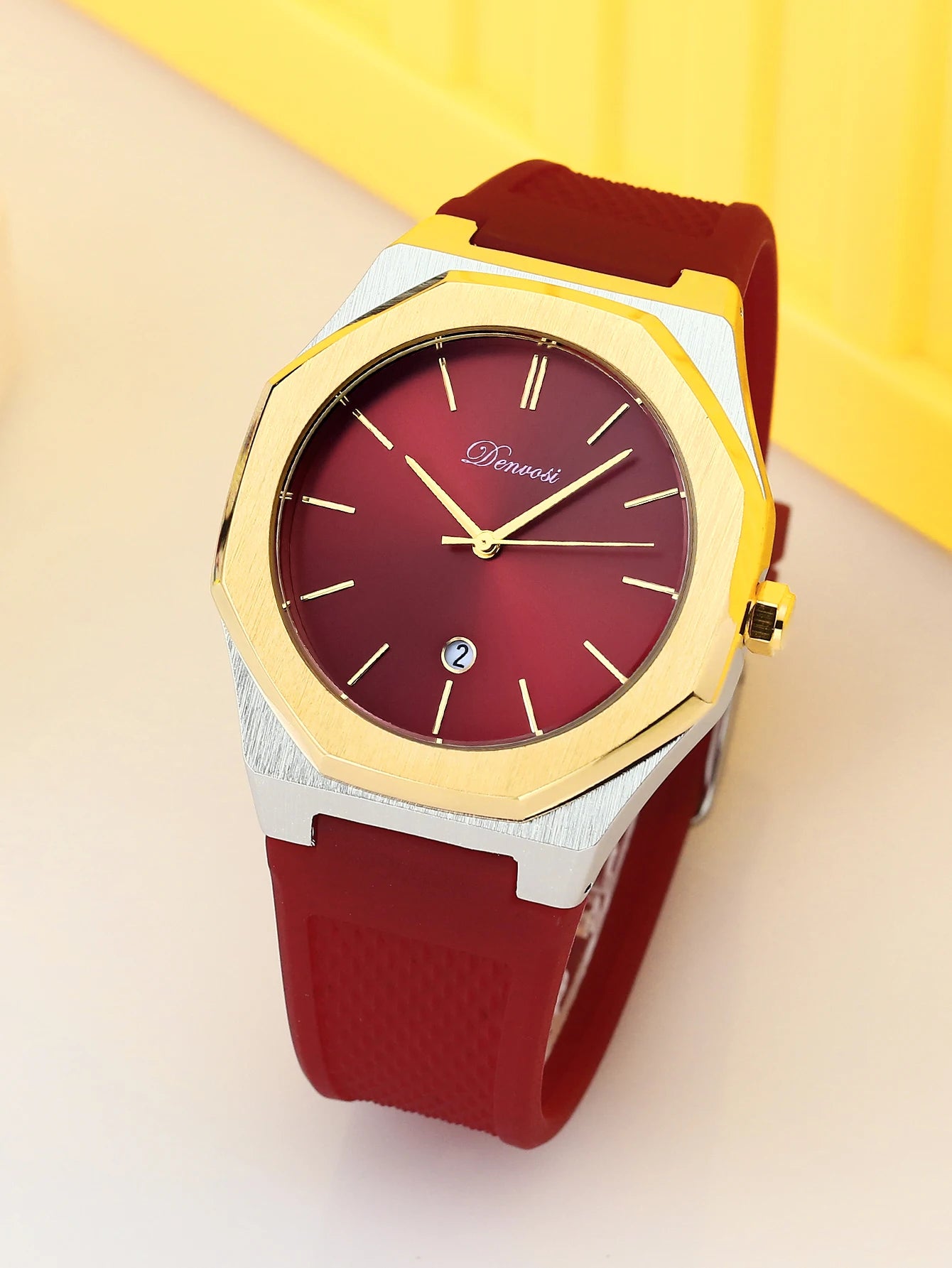 Simple leisure sports men's quartz watch Waterproof casual wristwatch for men