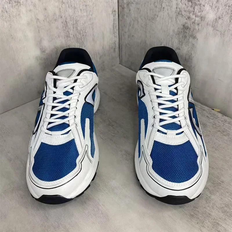 2025 New  B30 Summer Breathable thick-soled mesh casual sports shoes for teenagers, Men's  Bad trendy shoes