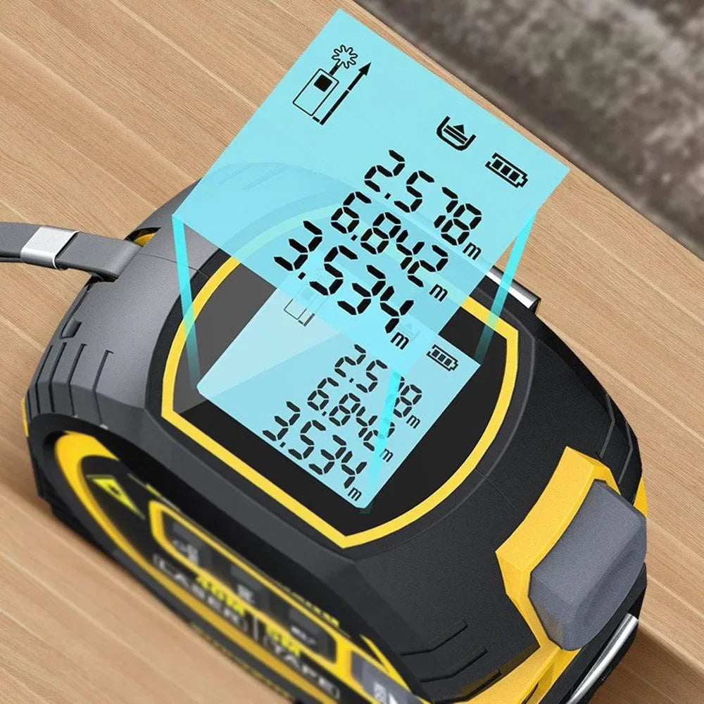 3In1 Laser Rangefinder Laser 40M / 60M Distance Meter Measuring Laser Tape Measure Digital Laser Rangefinder Scale Area Distance