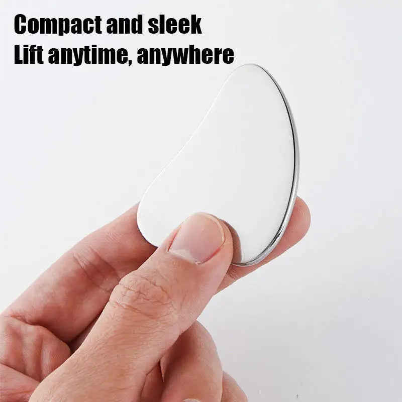 Gua Sha Board Guasha Massage for Face Stainless Steel Body Massager Facial Scraping Plate SPA  Guasha Scraper for Neck Back