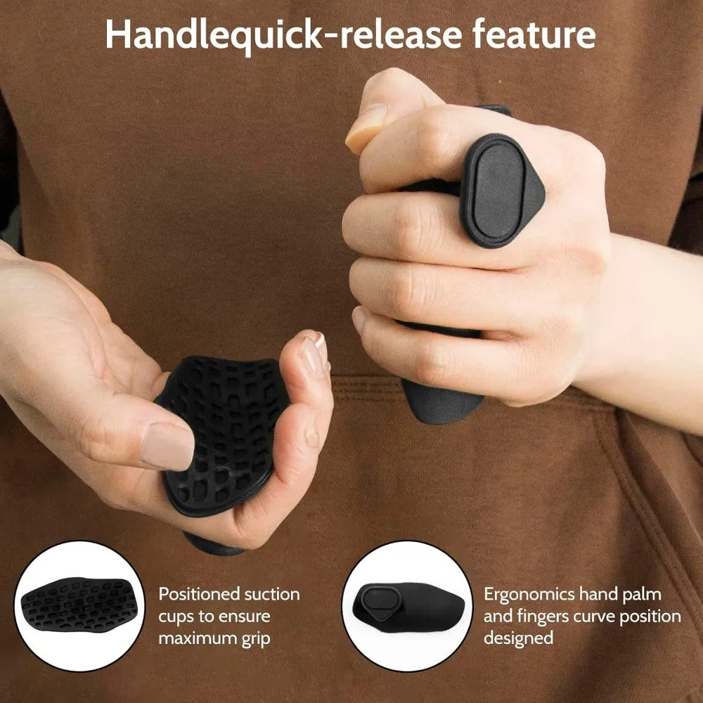 Anti-Slip Grip Strengthener Breathable Comfort Portable Finger Trainer No Sweaty Hand Gripper Fingerless for Dumbbell Lifting
