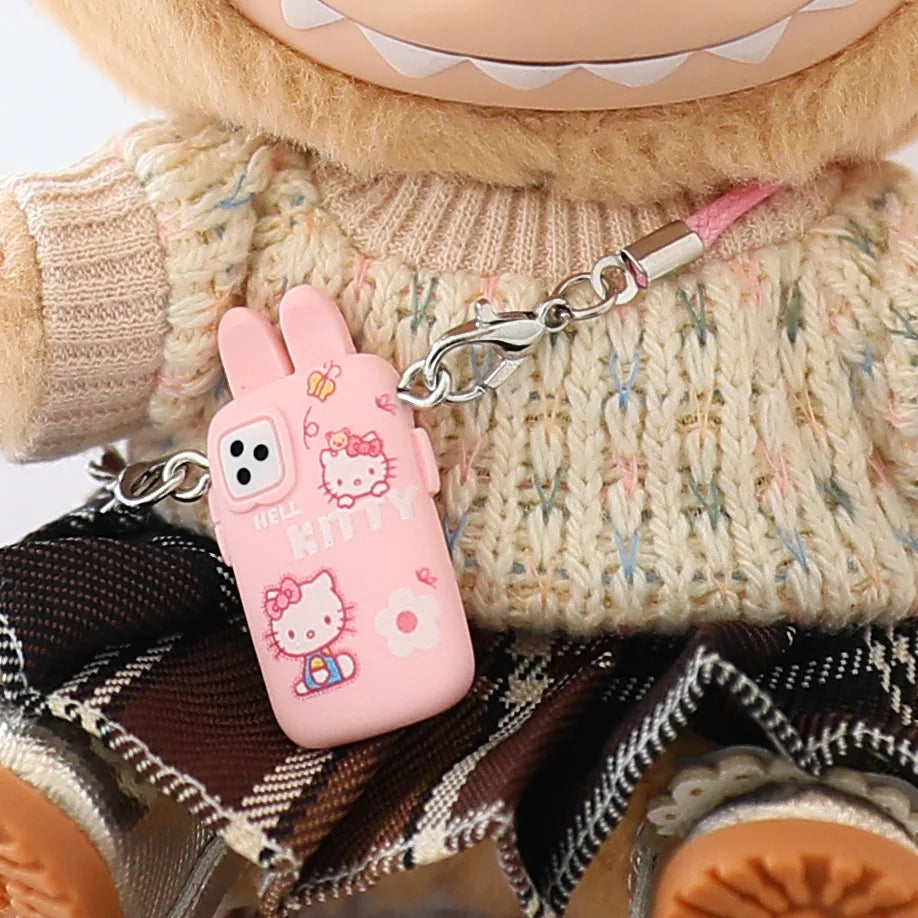 Cute Plush Doll'S Clothes Outfit Accessories for Korea Kpop Exo Labubu V1V2 Idol Dolls Sweater Short Skirt Macaron Clothing Gift