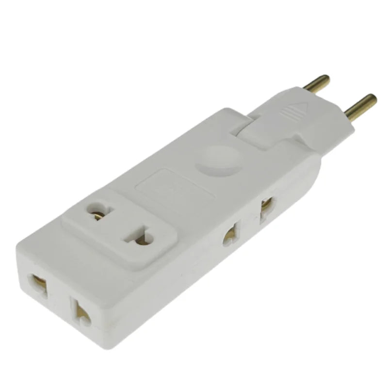 4 in 1 Wall Outlet Extension Eu Electrical Socket 180 Degree Plug Adapter Canada Mexico Travel Aadapter Portable Power Converter