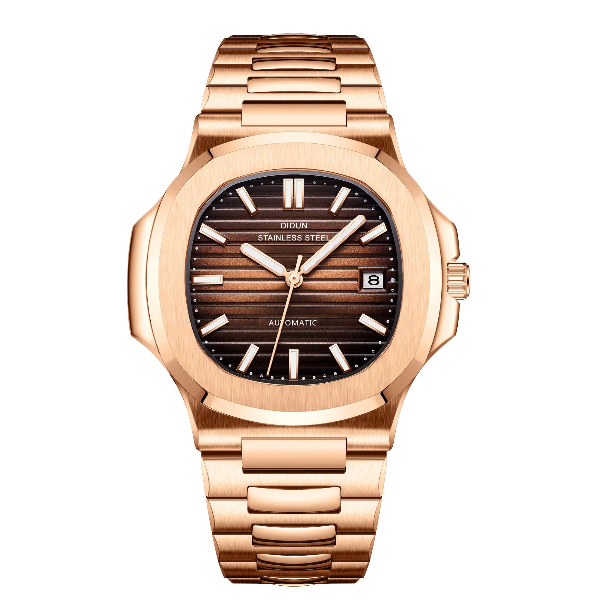 DIUDN DESIGN Men Luxury Watches Top Brand JAPAN Quartz Wristwatch Sport Business Stainless Steel Waterproof CLOCK reloj hombre