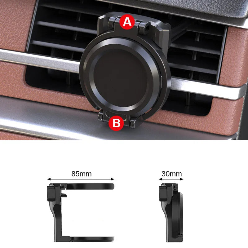 Car Air Vent Drink Cup Bottle Holder Foldable Auto Water Bottles Drink Rack Stand Multifunctional Car Coffee Cup Holder