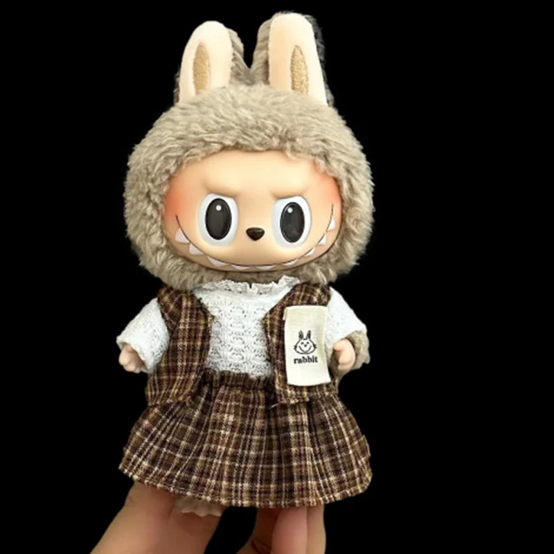 For Labubu Clothing Skirt Accessories V1 V2 V3 Doll Pendant Cute Personality Fashion Birthday Gift Children's Toys