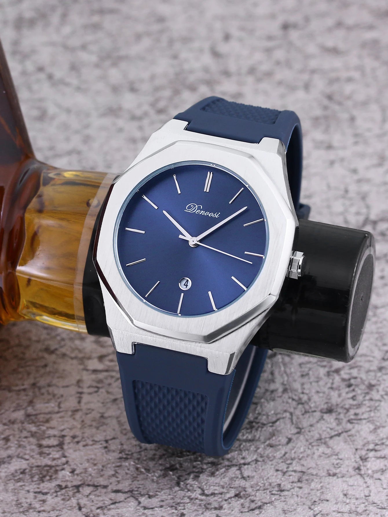 Simple leisure sports men's quartz watch Waterproof casual wristwatch for men