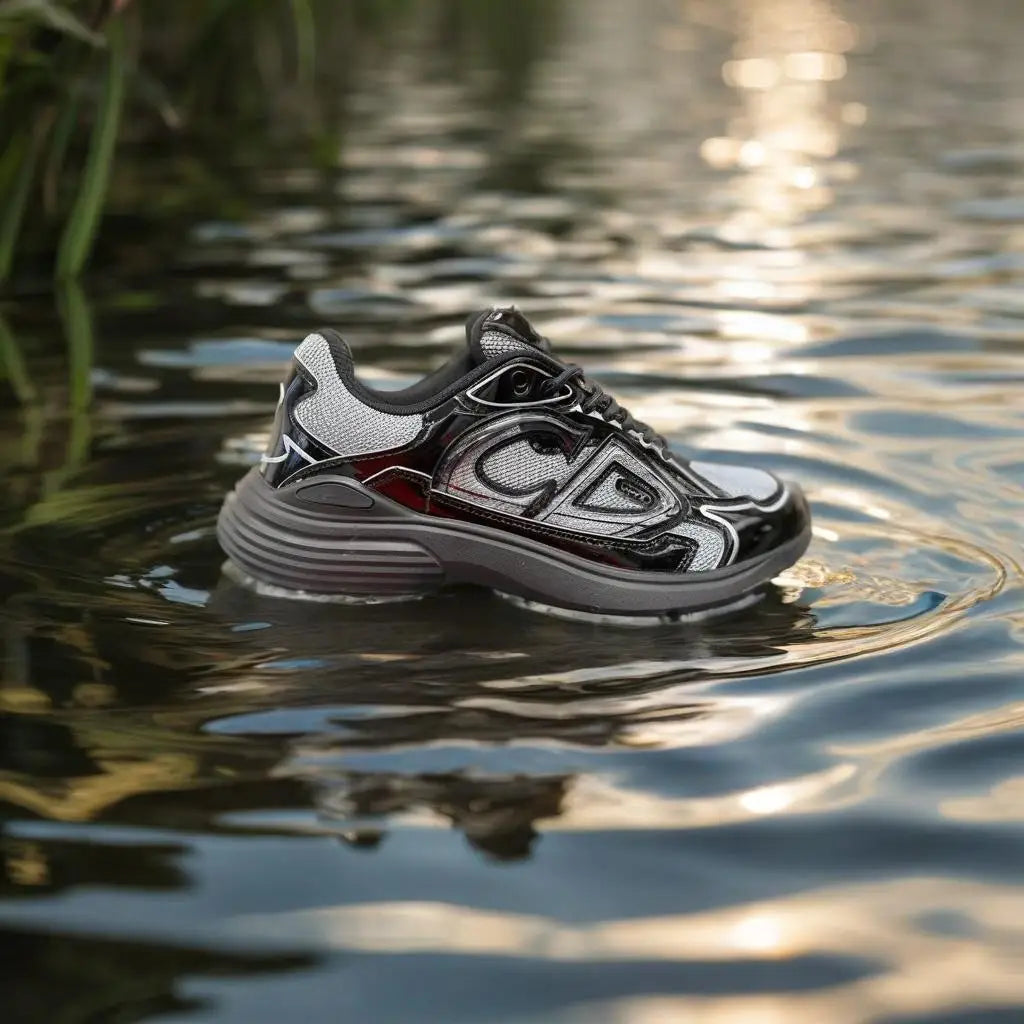 Men Running Shoes 2025 New Casual Mesh Breathable Lace-Up Sport Shoes Male Fashion Lightweight Non-Slip b30 Walking Shoes