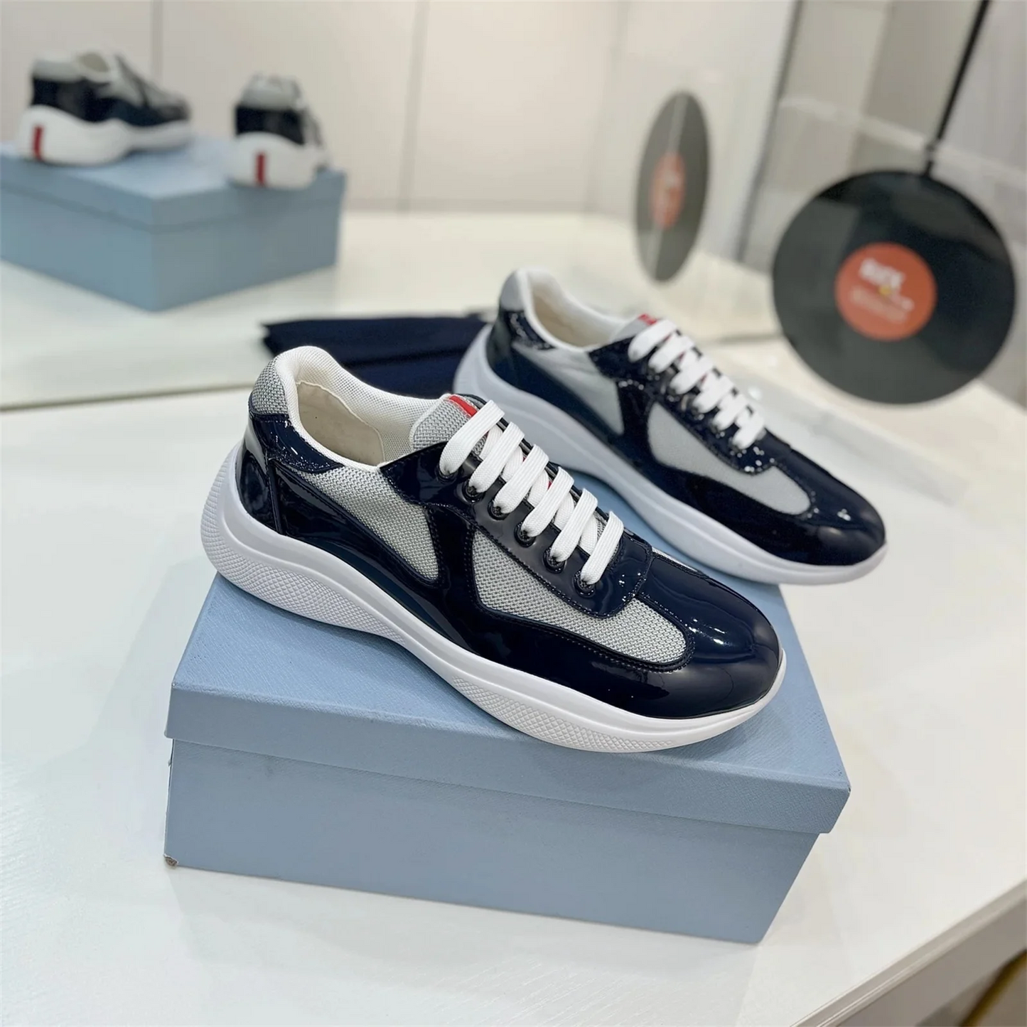 New Shoes Women Size35-40 Denim Ballet Flats Butterfly Knot Low Heels Leisure Genuine Leather Shoes