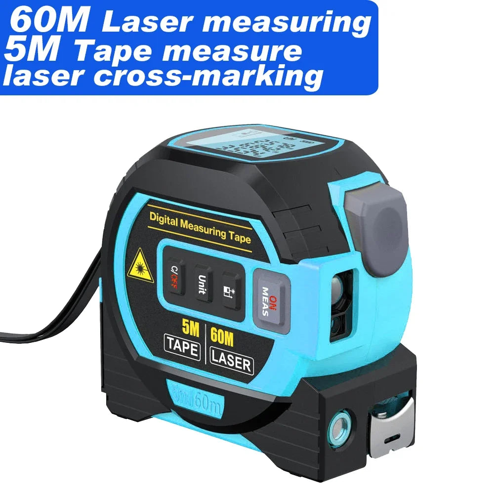 3In1 Laser Rangefinder Laser 40M / 60M Distance Meter Measuring Laser Tape Measure Digital Laser Rangefinder Scale Area Distance