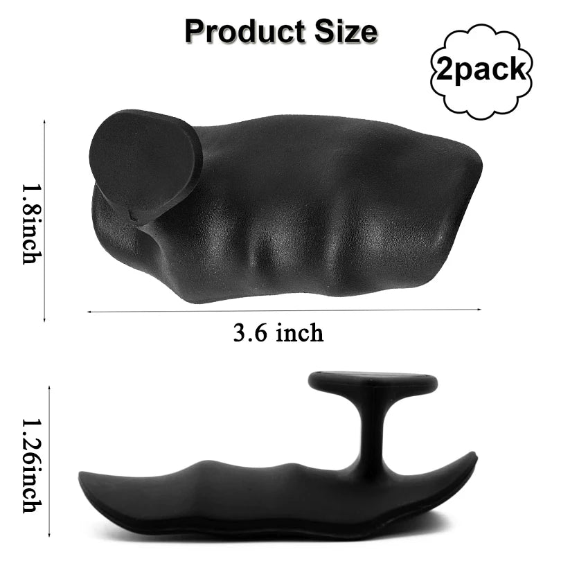 1Pair Finger Trainer Gymnastics Grip Fitness Hand Grip Strength Trainer Gym Pull Grip Cross Training Palm Grip Handle Protection