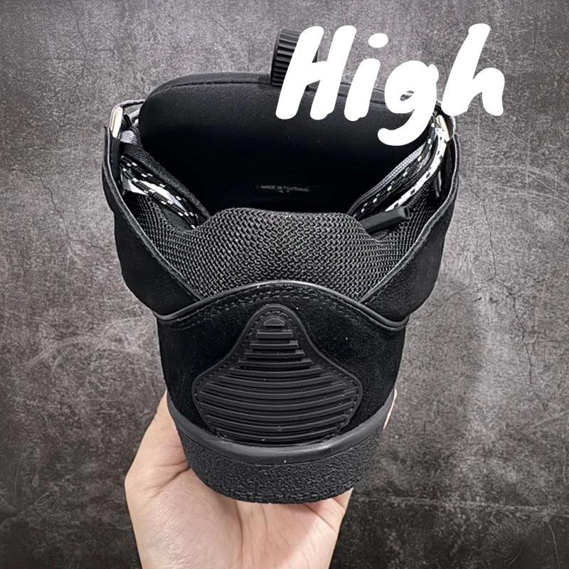 Men's Women's sports shoes Casual Shoes Colorful shoelace Matching Splicing color design Thick tongue Fashion Shoes Luxury