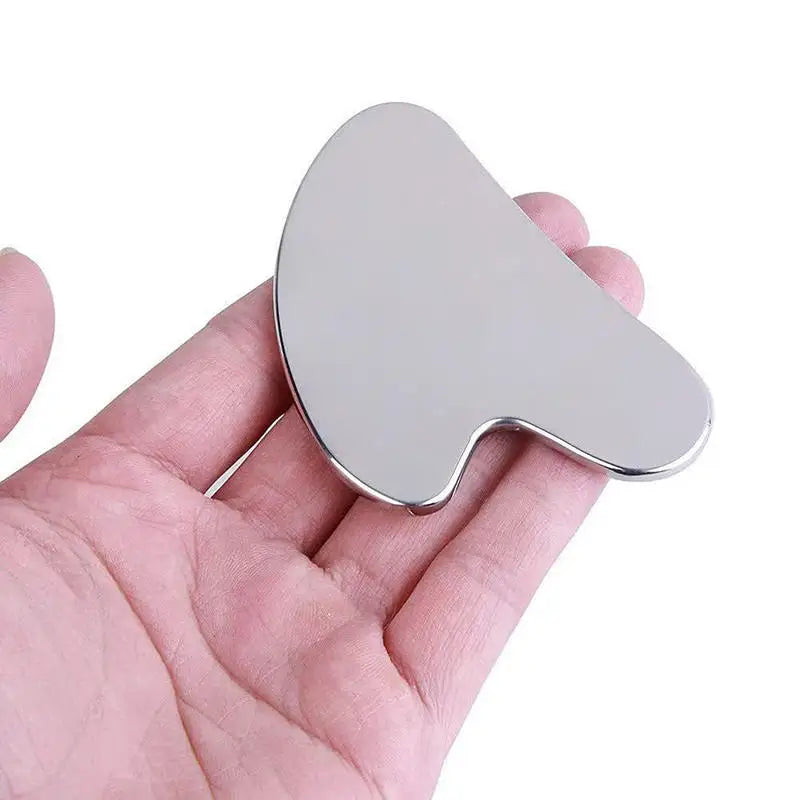 Gua Sha Board Guasha Massage for Face Stainless Steel Body Massager Facial Scraping Plate SPA  Guasha Scraper for Neck Back