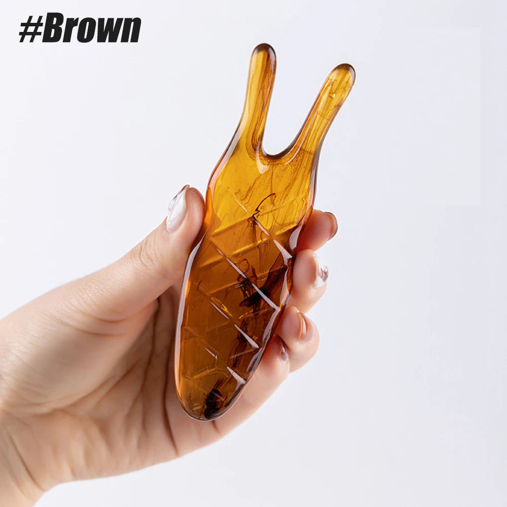 Gua Sha Facial Tools, Guasha Tool for Face, Massage Tool for Nose, Face and Body, Relieve Rhinitis, Tensions & Reduce Puffiness