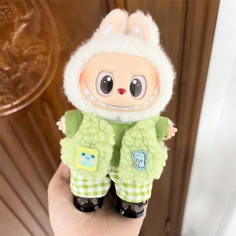For 15-17cm Labubu V1 V2 Multi-style Clothes Accessories Diy Clothes Gift