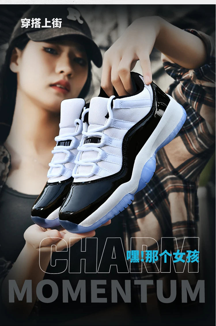 Shoes Men's Shoes Leather Retro Low-Top Basketball Trendy Shoes Men's and Women's Comfortable Casual Shoes Sports Shoes