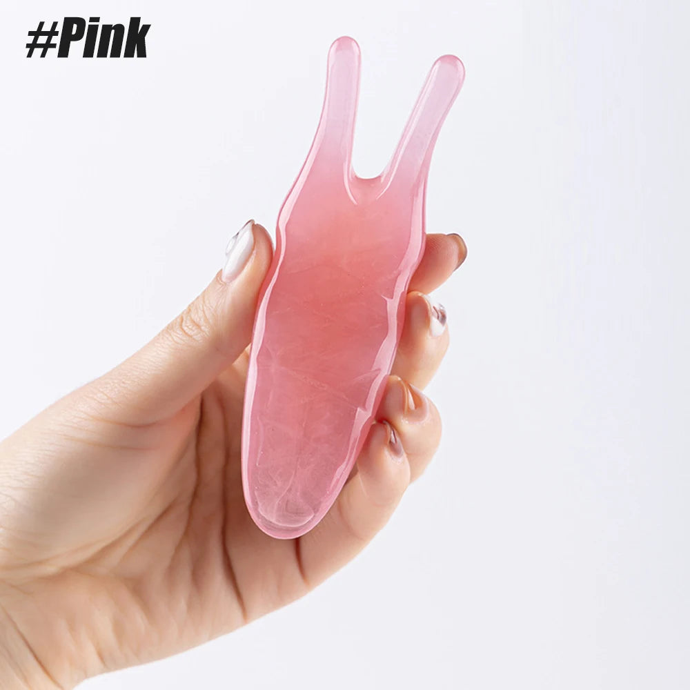 Gua Sha Facial Tools, Guasha Tool for Face, Massage Tool for Nose, Face and Body, Relieve Rhinitis, Tensions & Reduce Puffiness