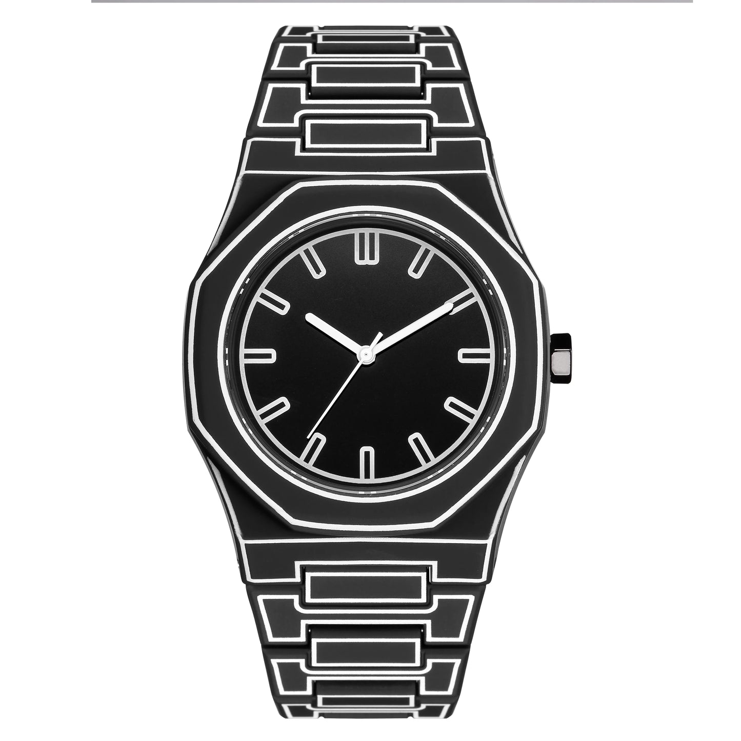 Simple casual men's women's watches, macaroon color quartz watches, round dial quartz watches, suitable for daily life, gifts