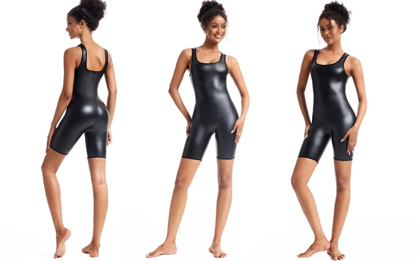 Women's Body Shapers U Neck Sleeveless Tops Pants Bodysuit Jumpsuit Waist Trimmers Corsets Leggings Tank Tops Shapewear Bodysuit