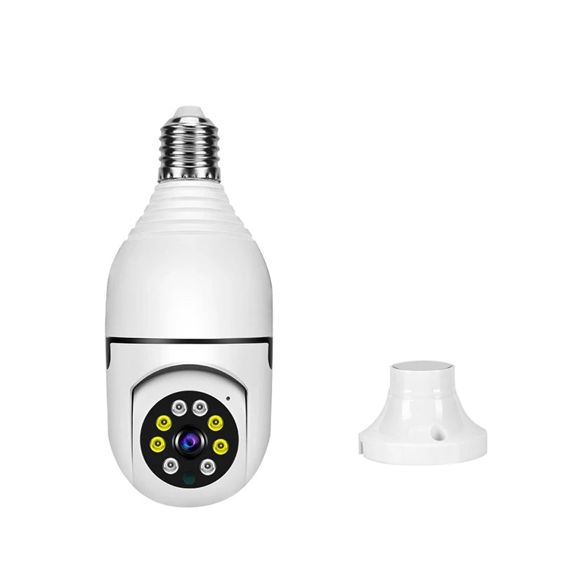 4G WiFi IP Camera E27 Bulb Cam 3MP Wireless Baby Monitor AI Tracking Security Video Surveillance Pet Cam SmartLife Indoor
