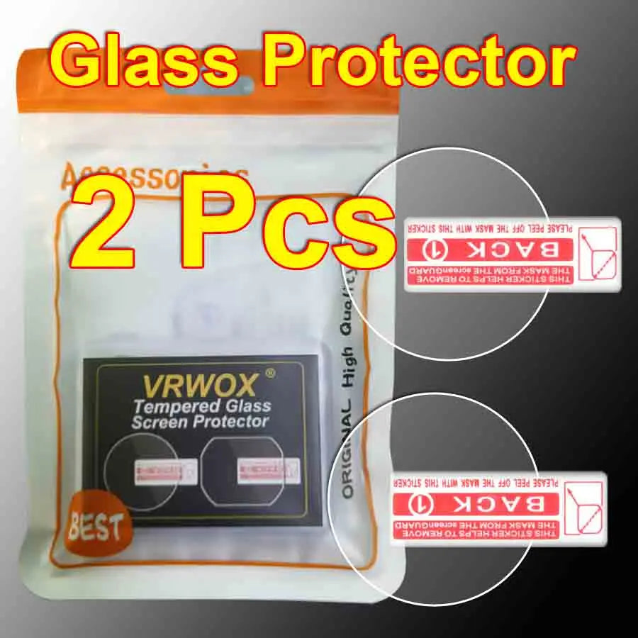 2PCS/3PCS Glass Screen Protector For GA-700-1B GA-900 GA-2300 GA-500-1A GA-710 GA-100L-1A GA-110DC Watch,2.5D Rounded Edges 9H
