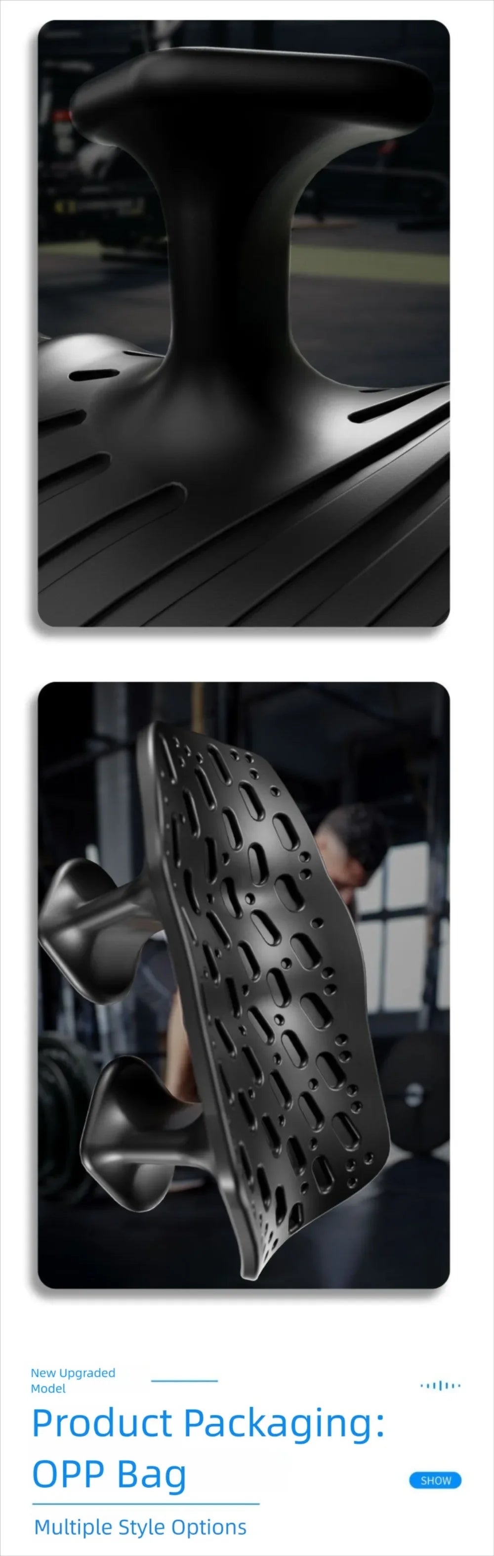 Cowhide Weightlifting Gloves Palm Protection Silicone Anti-slip Wear-resistant Fitness Sports Training Palm Guard Grip Handle