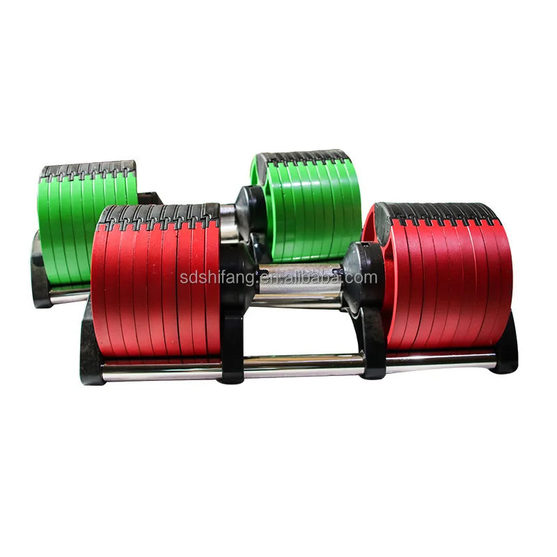 Cheap 24kg 36kg 40kg Adjustable Dumbbell Weight Lifting Dumbbells Gym Set 2kg Increments 32kg With Stand Trade 36kg 2kg 40 Lbs