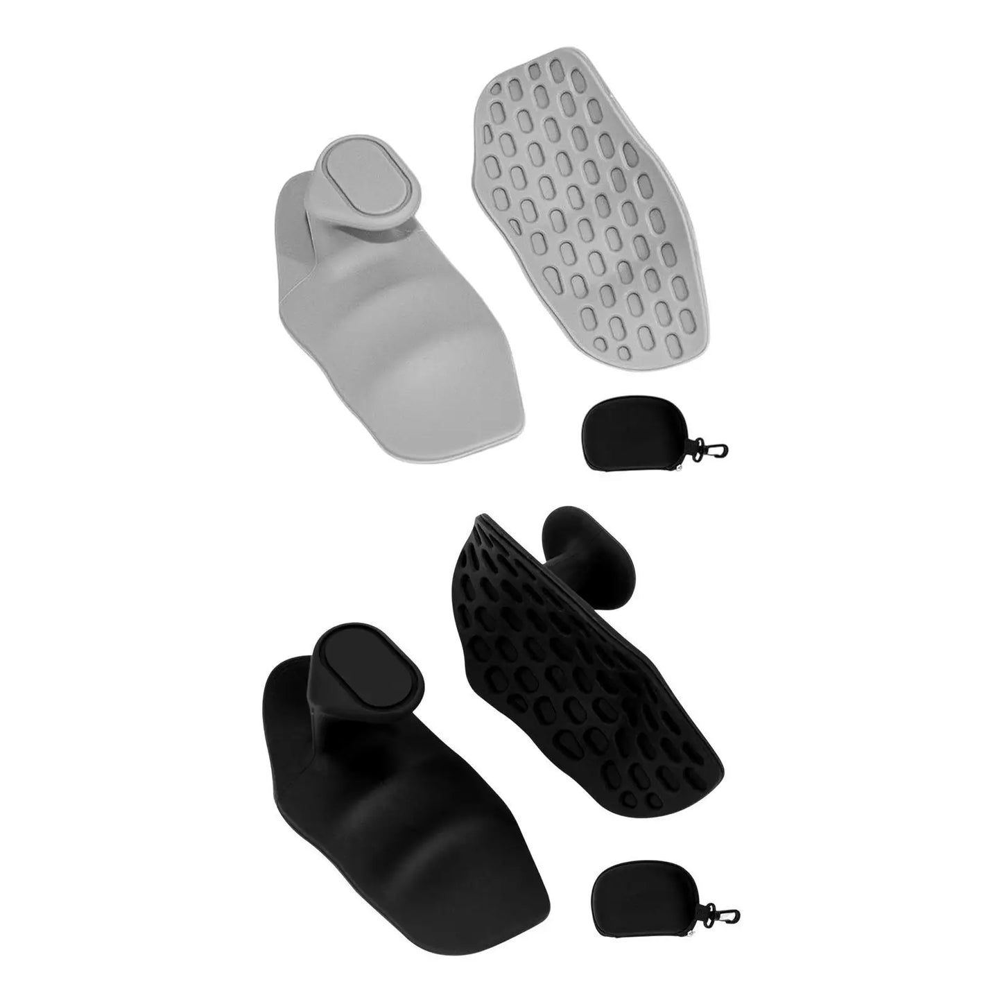 Weight Lifting Grips, Workout Gloves, Flexible Hand Protection for Men Women, Gym Grips Fingerless, Pull up Grips