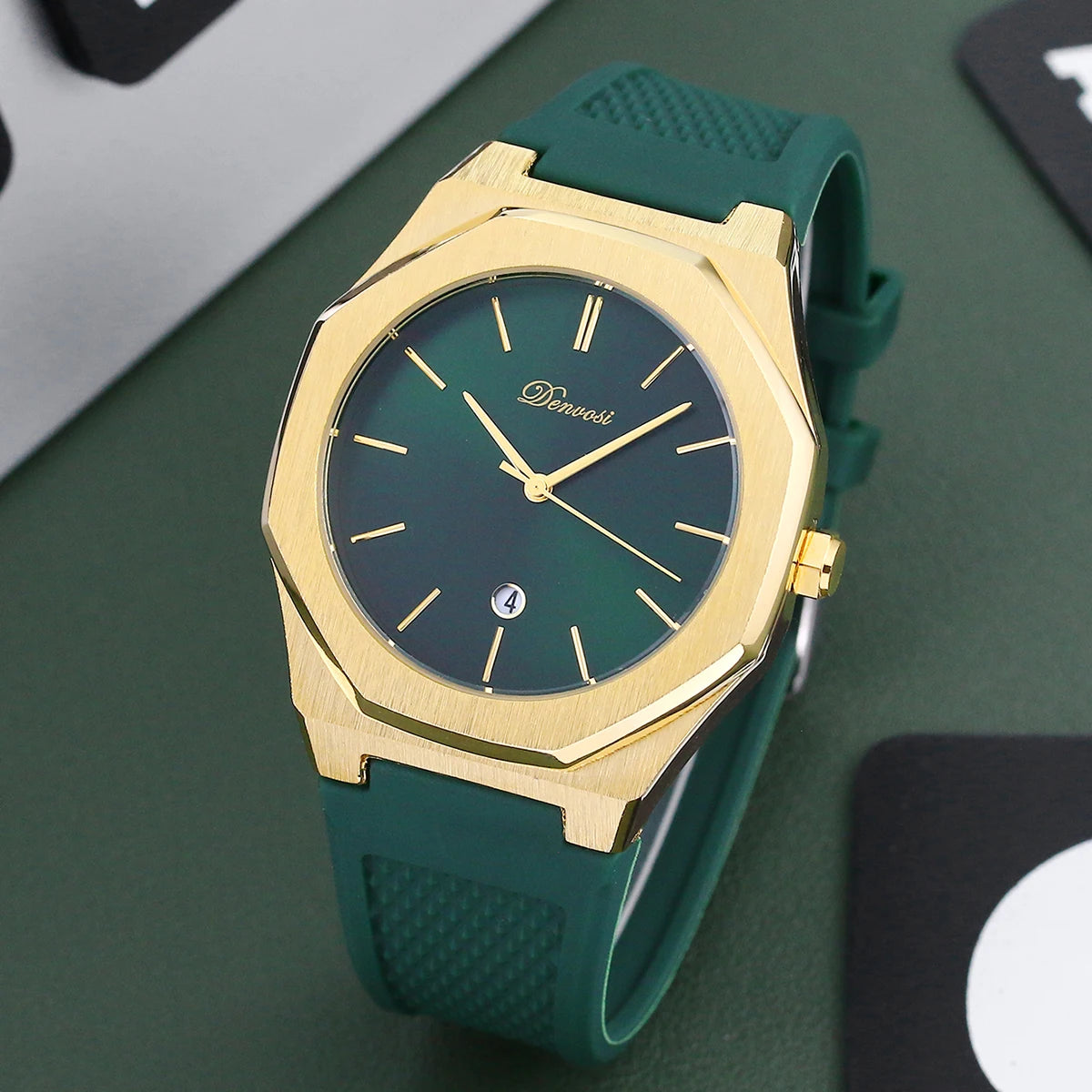 Simple leisure sports men's quartz watch Waterproof casual wristwatch for men