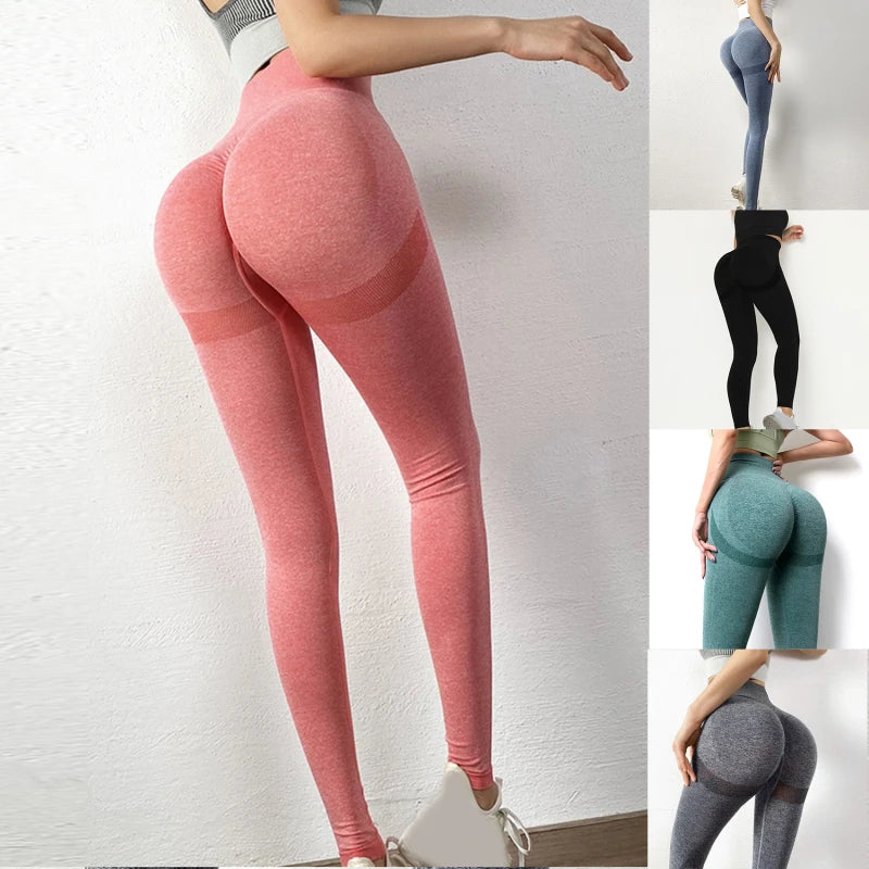 High Waist Leggings Women Fitness Bubble Butt Legging Push Up GYM Sport Leggins Women Workout Jeggings