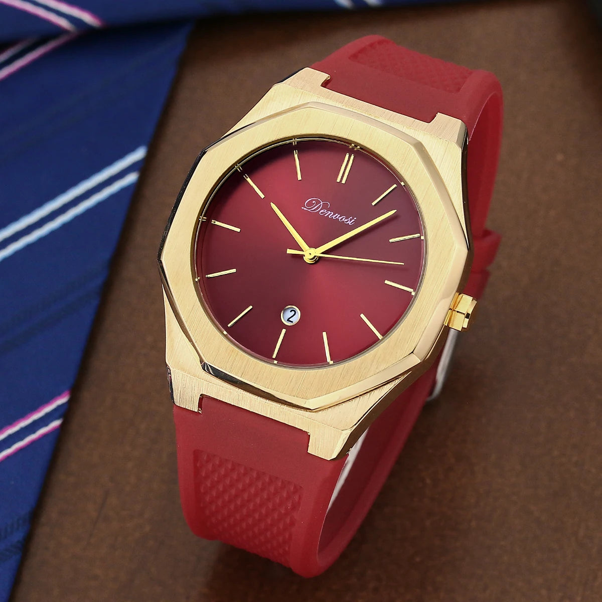 Simple leisure sports men's quartz watch Waterproof casual wristwatch for men