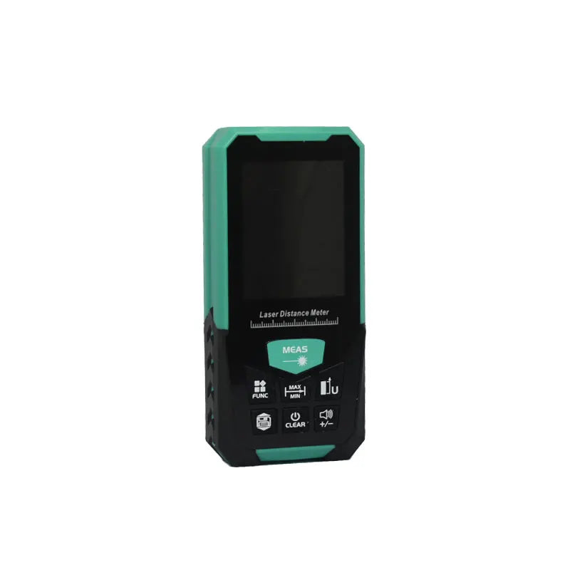 Green Laser Rangefinder, Multiple Measurement Modes, M/FT/IN Unit Switching, Battery Free, 5 Range Options