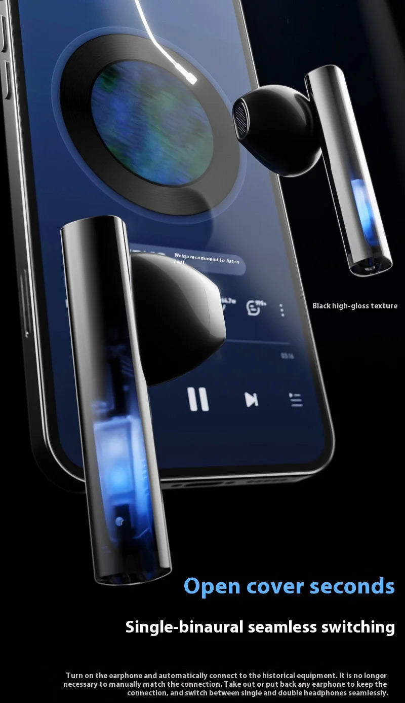 Glowing Gaming Bluetooth Earphones High Quality Sound Long Battery Life True Wireless Earbuds For Sports And Fitness