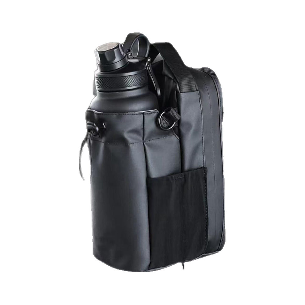 Magnetic Water Bottle Bag Large Capacity Specific Water Cup Holder with Strong Magnet Portable Bag for Outdoor Sports Gym Camp