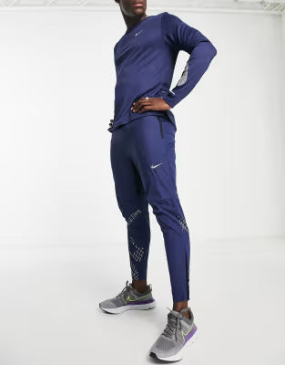 Nike Running Division / Wild Run Top Pants Fitness Training Running Trousers Breathable Casual Pants Lightweight Plaid Sports Pants 1390151-025
