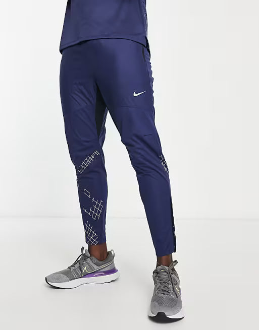Nike Running Division / Wild Run Top Pants Fitness Training Running Trousers Breathable Casual Pants Lightweight Plaid Sports Pants 1390151-025