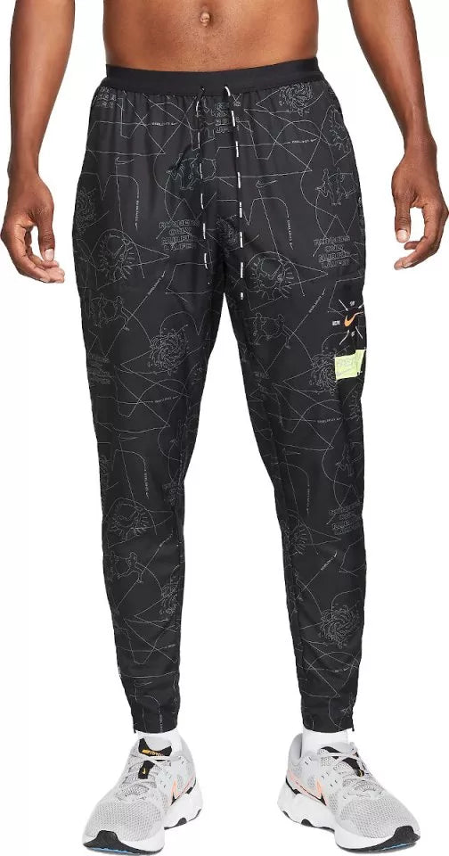 Nike BERLIN PHENOM ELITE Pants Running Fitness Pants Quick-Drying Training Sports Loose Trouser Leg Zipper Woven Pants 1389660-001